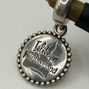 Pandora Disney “I Live In Fantasyland” Charm
